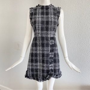 Other Theory check tweed fringe trim dream. Tag still on.